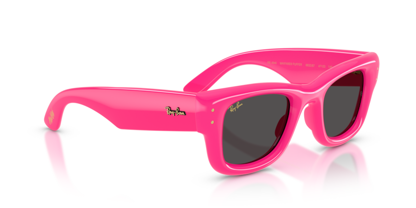 Ray Ban Wayfarer Puffer by ASAP Rocky - Fucsia con micas negras