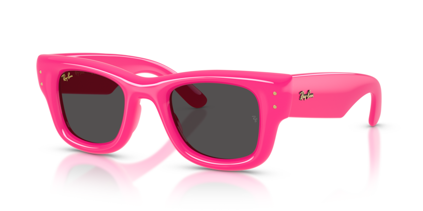Ray Ban Wayfarer Puffer by ASAP Rocky - Fucsia con micas negras