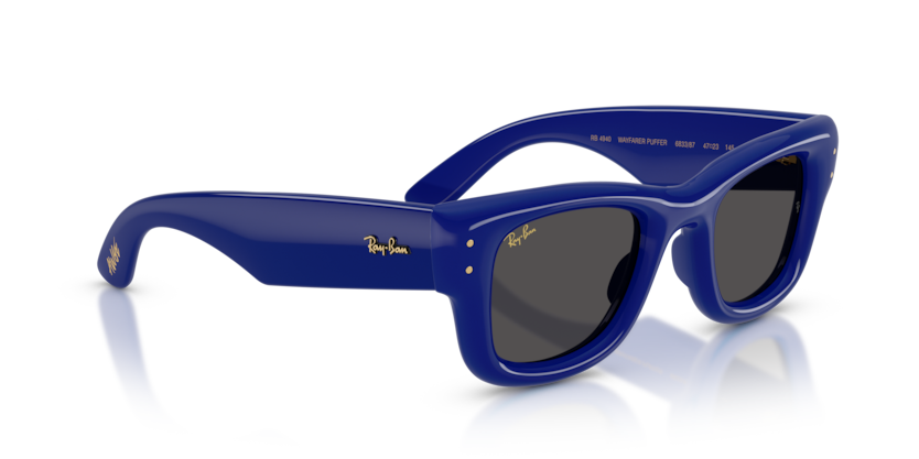 Ray Ban Wayfarer Puffer by ASAP Rocky - Azul marino con micas negras