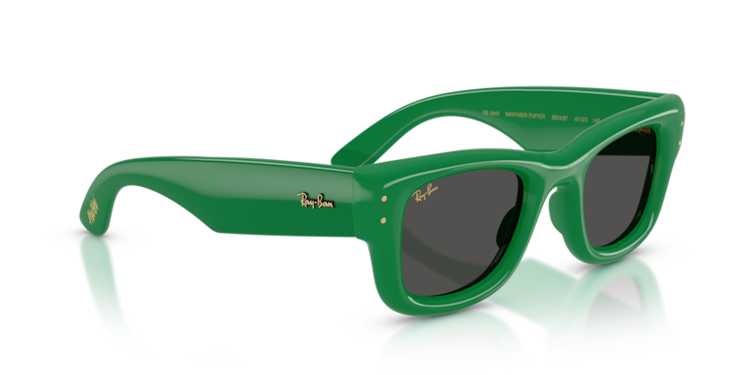 Ray Ban Wayfarer Puffer by ASAP Rocky - Verde con micas negra