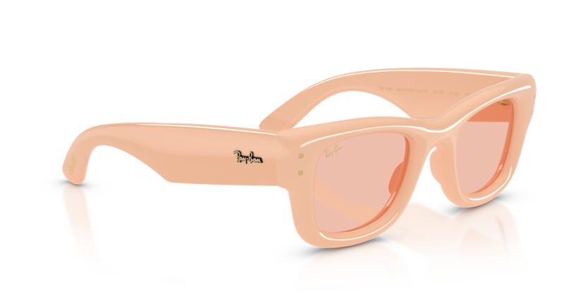 Ray Ban Wayfarer Puffer by ASAP Rocky - Rosa salmón