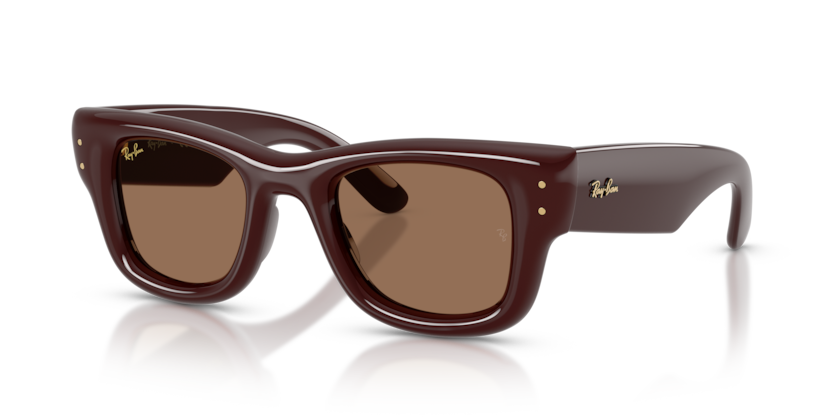 Ray Ban Wayfarer Puffer by ASAP Rocky - Marrón oscuro