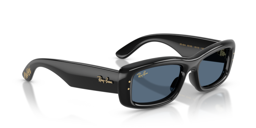 Ray Ban Kiliane Puffer - Negro con mica azul