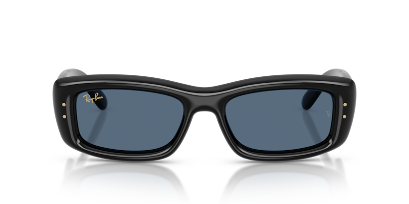 Ray Ban Kiliane Puffer - Negro con mica azul
