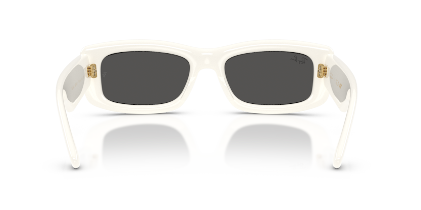 Ray Ban Kiliane Puffer - Blanco crema con mica negra