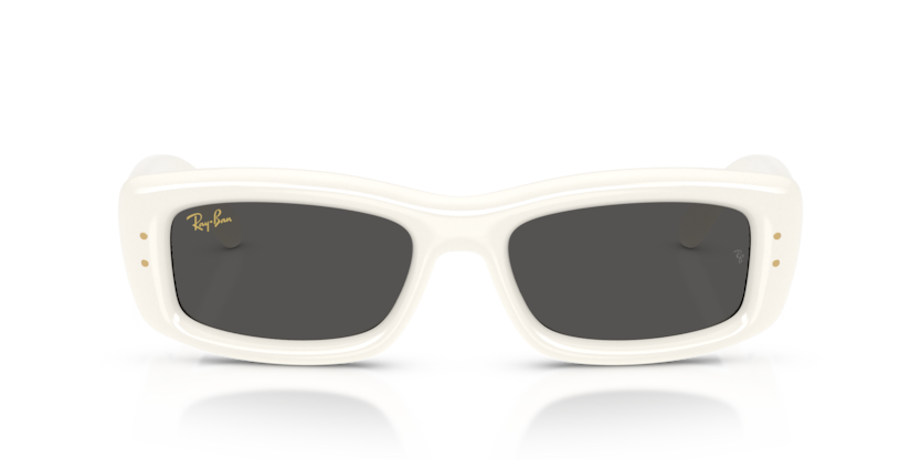 Ray Ban Kiliane Puffer - Blanco crema con mica negra