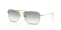 Ray Ban Caravan Reverse - Oro arista con azul degradé