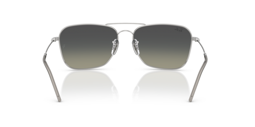Ray Ban Caravan Reverse - Plateado con gris degradado