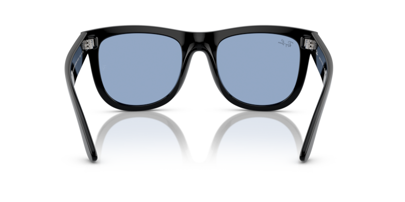 Ray Ban Wayfarer Reverse - Negro con micas azul claro