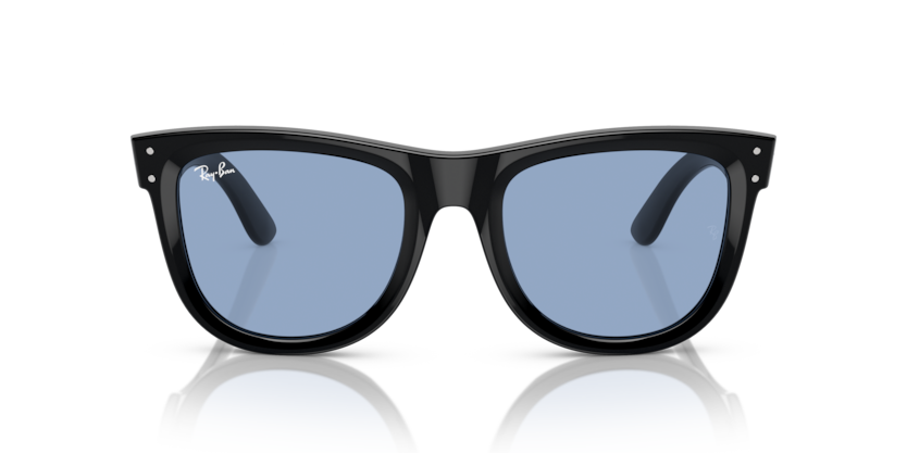 Ray Ban Wayfarer Reverse - Negro con micas azul claro