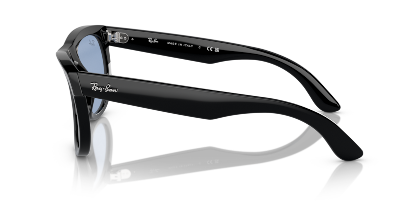 Ray Ban Wayfarer Reverse - Negro con micas azul claro
