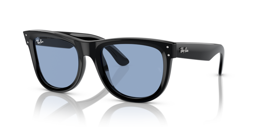 Ray Ban Wayfarer Reverse - Negro con micas azul claro