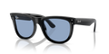 Ray Ban Wayfarer Reverse - Negro con micas azul claro