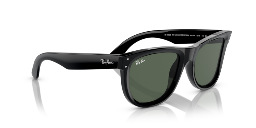 Ray Ban Wayfarer Reverse - Negro con micas verdes g15