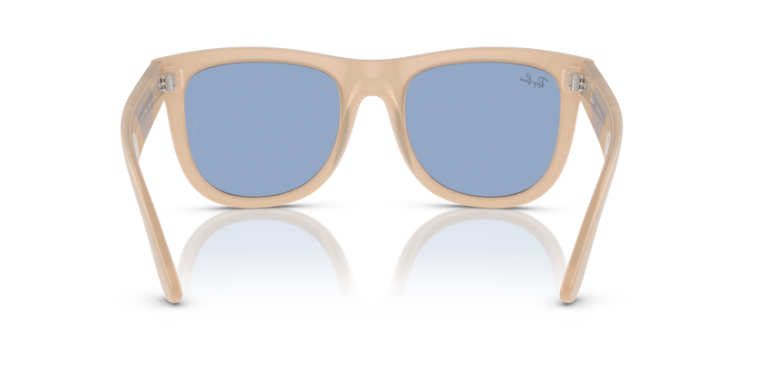 Ray Ban Wayfarer Reverse - Beige ópalo con micas azul claro