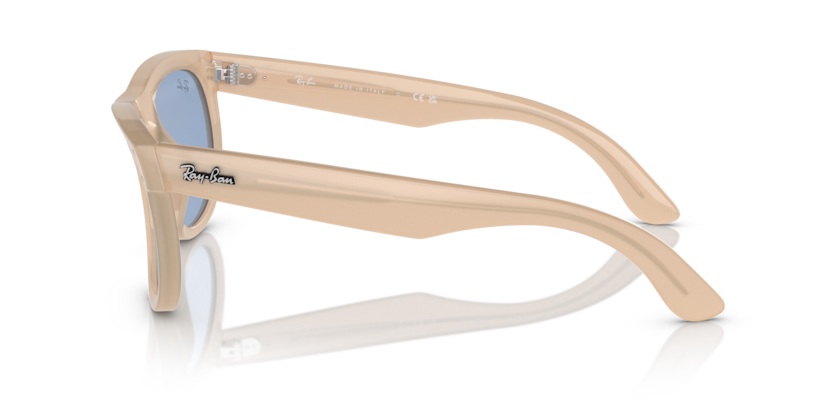 Ray Ban Wayfarer Reverse - Beige ópalo con micas azul claro