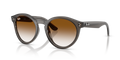 Ray Ban RBR0505S Reverse - Gris oscuro traslúcido con marrón degradé