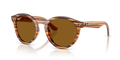 Ray Ban RBR0505S Reverse Polarizado - Havana a rayas con mica marrón polarizado