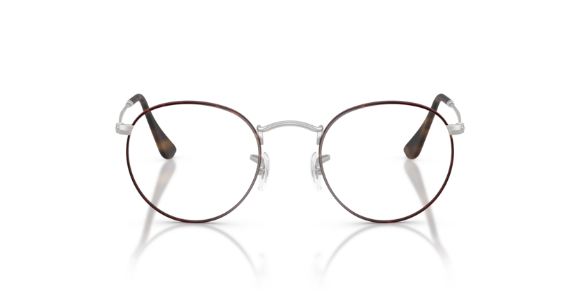 Ray Ban Round Metal - Havana sobre plateado