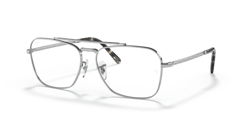 Ray Ban New Caravan Optics - Plateado