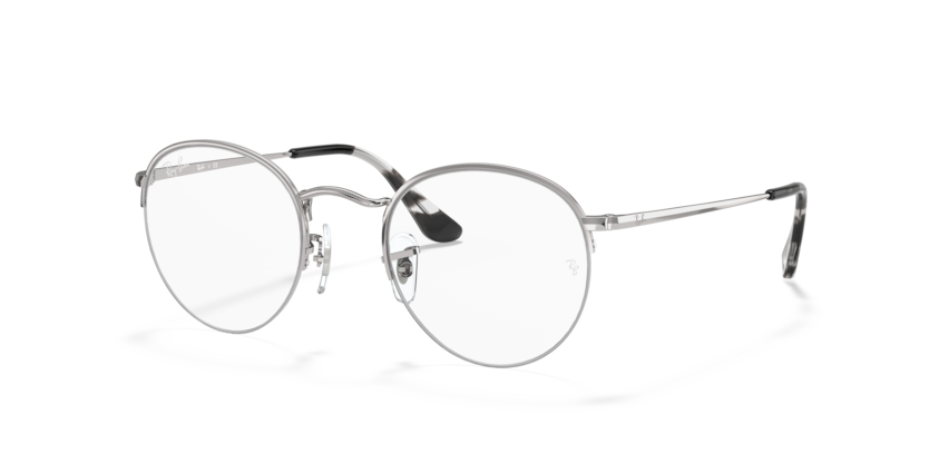 Ray Ban Round Gaze - Plateado