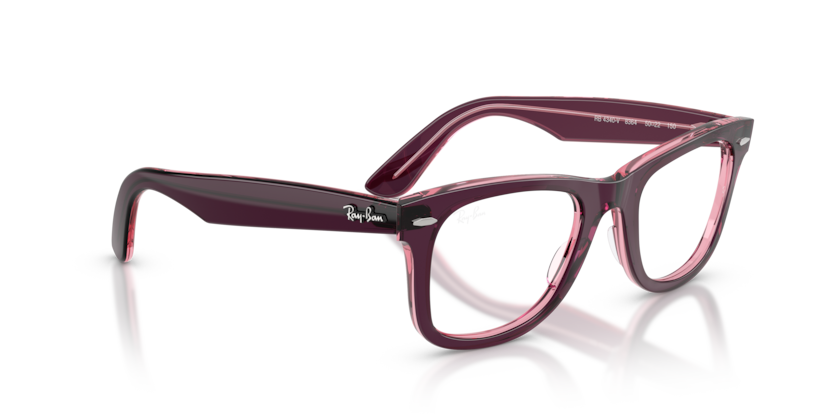 Ray Ban Wayfarer Ease - Violeta sobre rosa