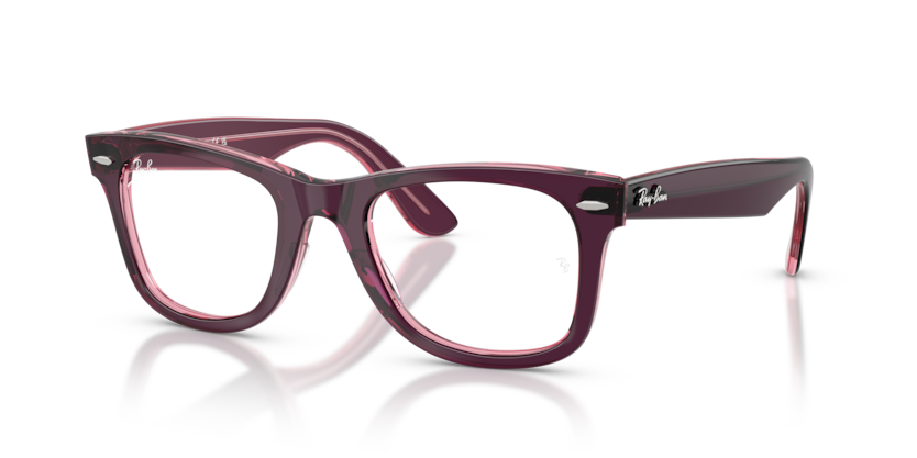 Ray Ban Wayfarer Ease - Violeta sobre rosa