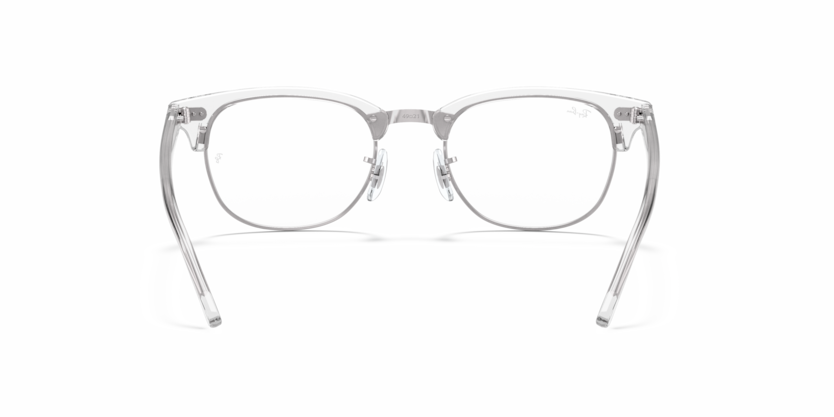 Ray Ban Clubmaster Optics - Blanco Traslúcido