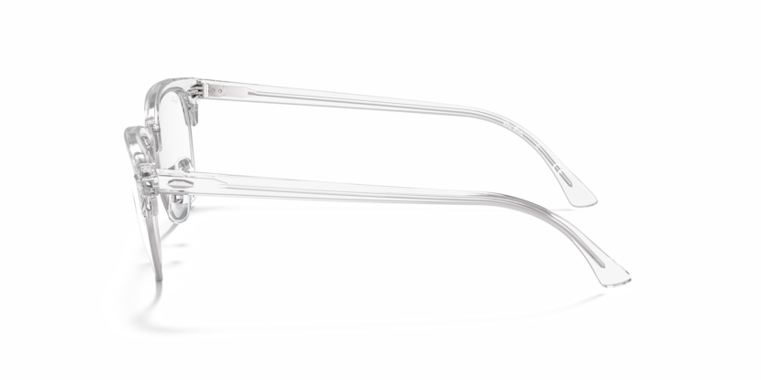 Ray Ban Clubmaster Optics - Blanco Traslúcido