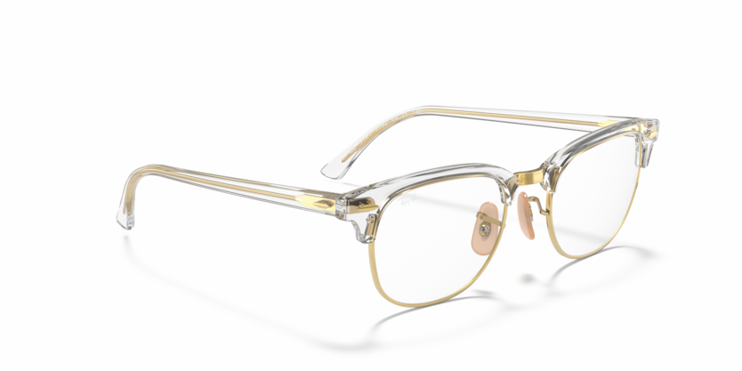 Ray Ban Clubmaster Optics - Traslúcido