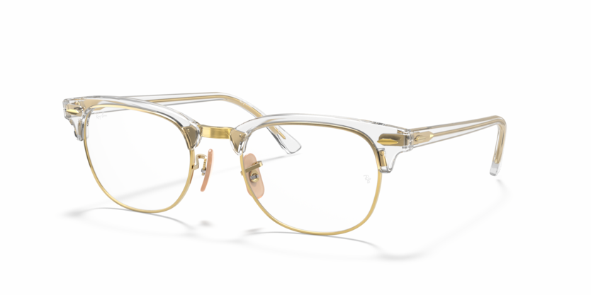 Ray Ban Clubmaster Optics - Traslúcido