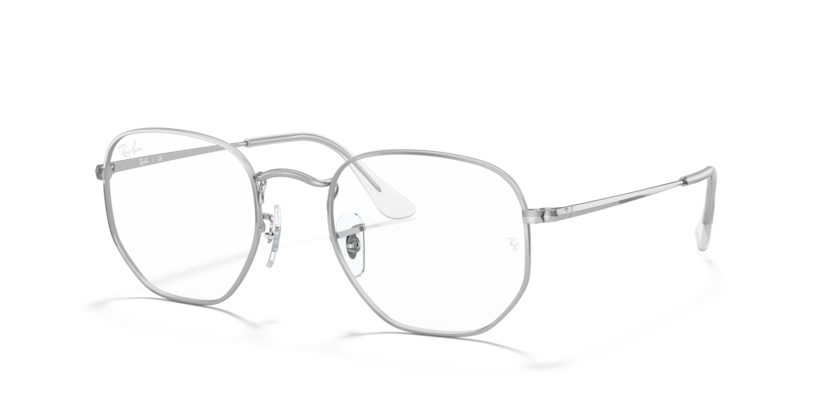 Ray Ban Hexagonal Optics - Plateado