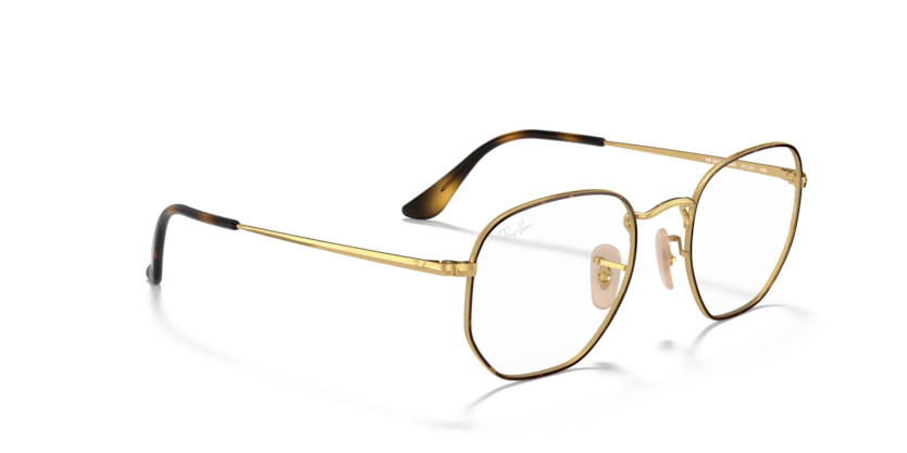 Ray Ban Hexagonal Optics - Havana sobre dorado