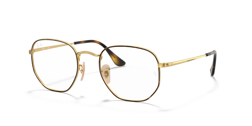 Ray Ban Hexagonal Optics - Havana sobre dorado