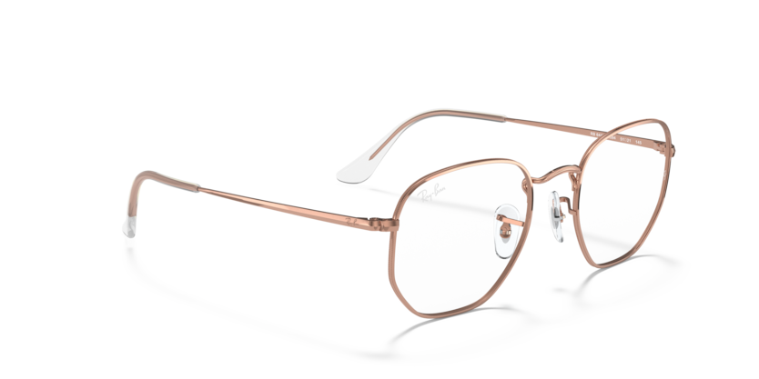 Ray Ban Hexagonal Optics - Oro rosa