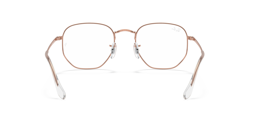 Ray Ban Hexagonal Optics - Oro rosa