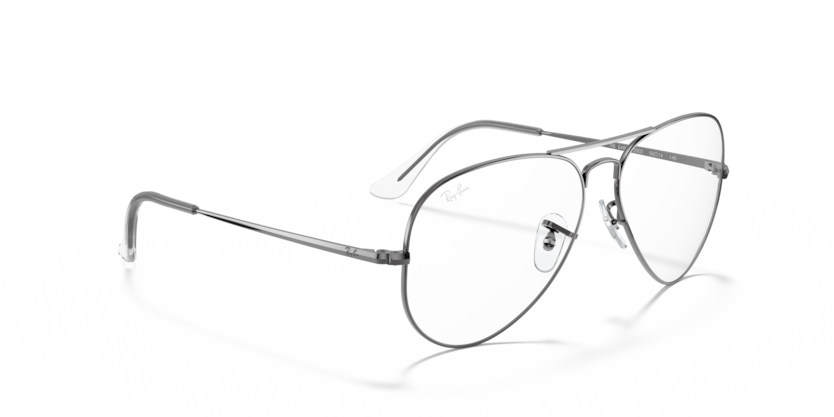 Ray Ban Aviator Optics - Gris Plomo