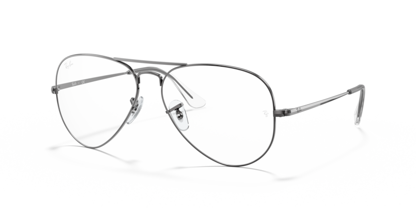 Ray Ban Aviator Optics - Gris Plomo