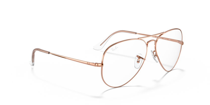 Ray Ban Aviator Optics - Oro Rosa