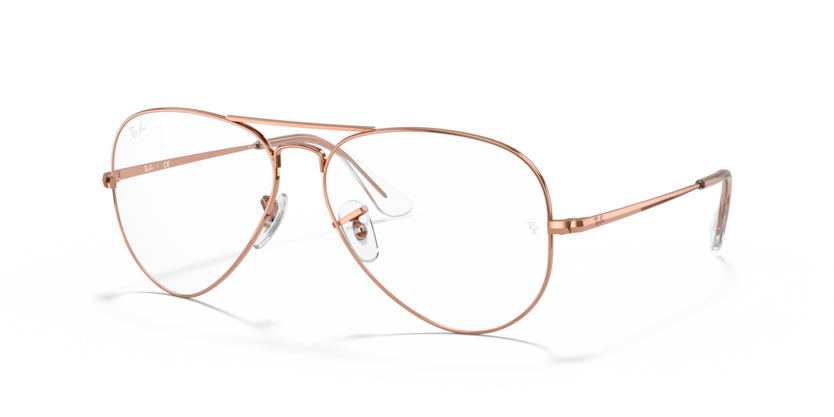 Ray Ban Aviator Optics - Oro Rosa