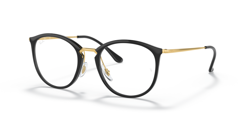 Ray Ban RX7140 - Negro con dorado